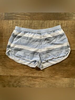 aerie striped lounge shorts